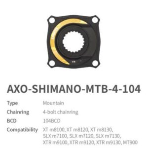 Powermeter for Shimano mtb cranks